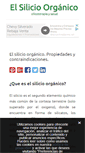 Mobile Screenshot of elsilicioorganico.com